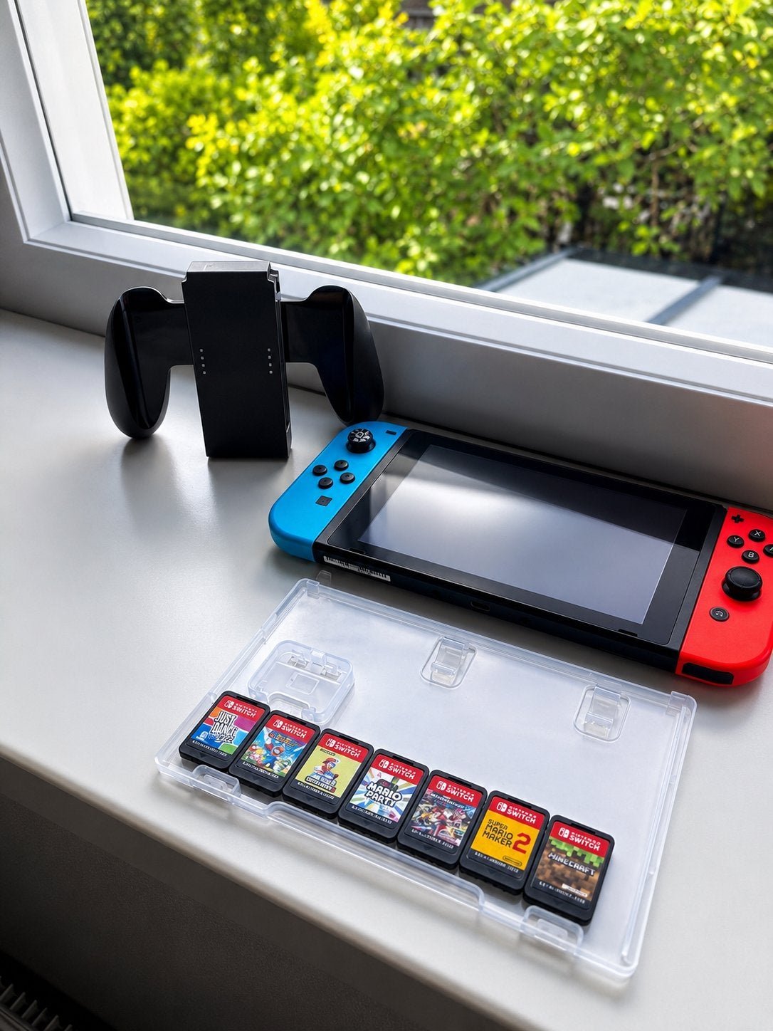 Nintendo switch, Spelcomputers en Games, Spelcomputers | Nintendo Switch, Ophalen, Zo goed als nieuw, Met 2 controllers, Switch Original