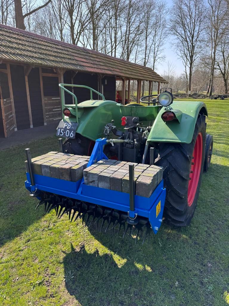 Te huur Gras beluchter voor trekker of mini trekker, Tuin en Terras, Ophalen of Verzenden, Gebruikt