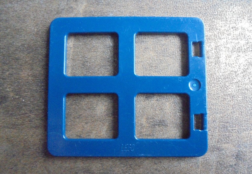Lego Duplo D/W Pane 1x4x3 with 4 Same Panes (zie foto's), Ophalen of Verzenden, Gebruikt, Losse stenen, Duplo