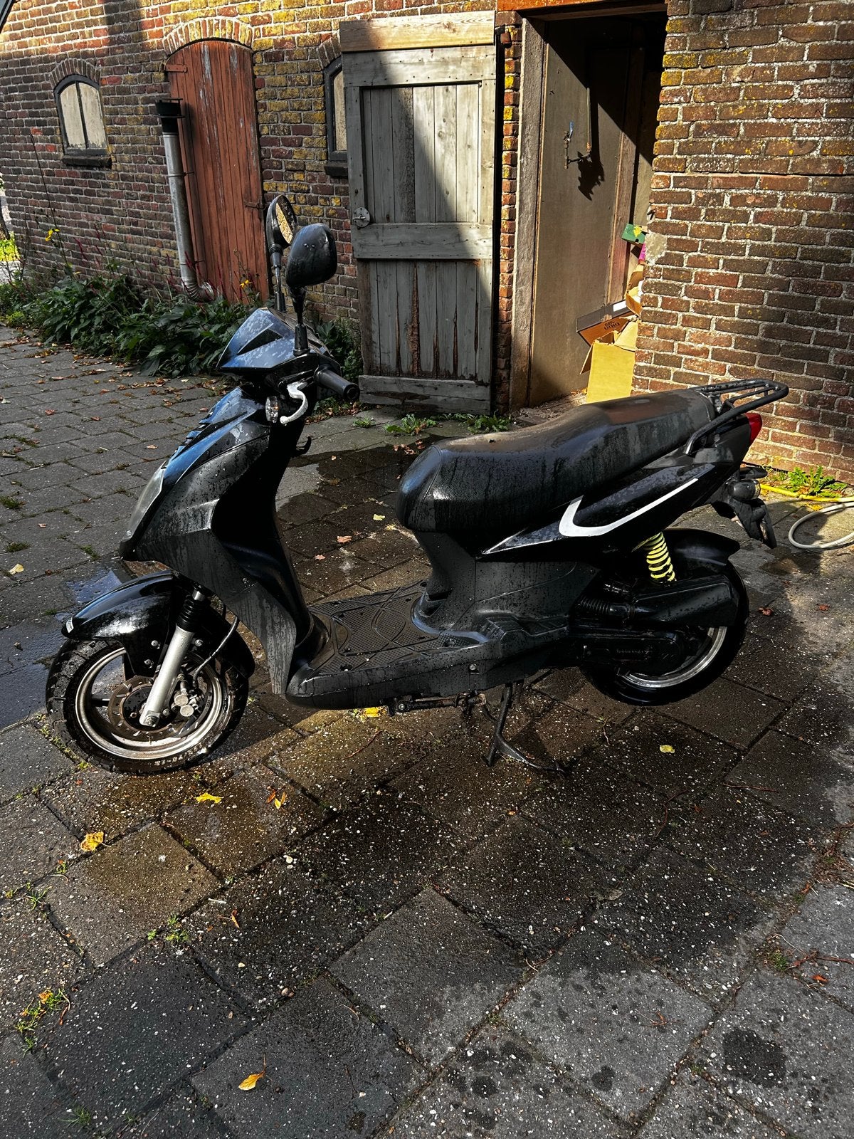 Sym Orbit 50 cc, Fietsen en Brommers, Ophalen, Gebruikt, Maximaal 45 km/u, Benzine