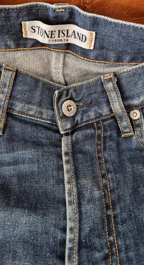 Stone Island Jeans W32/34 Jeans - Zo goed als nieuw, Kleding | Heren, W36 - W38 (confectie 52/54), Blauw, Ophalen of Verzenden