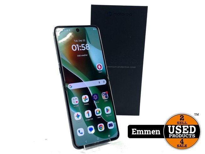 Motorola Razr 60 Ultra, 512GB, Zwart/Black, Krasvrij | ZGAN, Telecommunicatie, Motorola, Zo goed als nieuw, Support@motorola.com