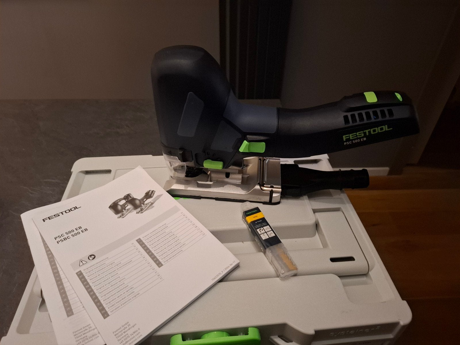 FESTOOL PSC500 EB. nieuwste model net op de markt.