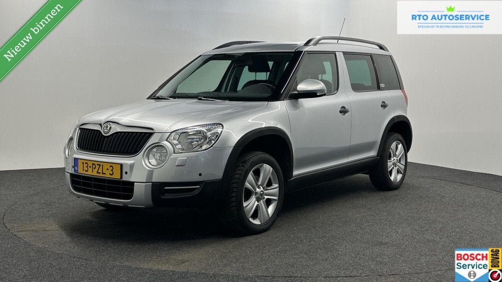 Skoda Yeti 1.2 TSI Comfort CARPLAY NAVI CRUISE TREKHAAK., Auto's, Voorwielaandrijving, Euro 5, Stof, Gebruikt