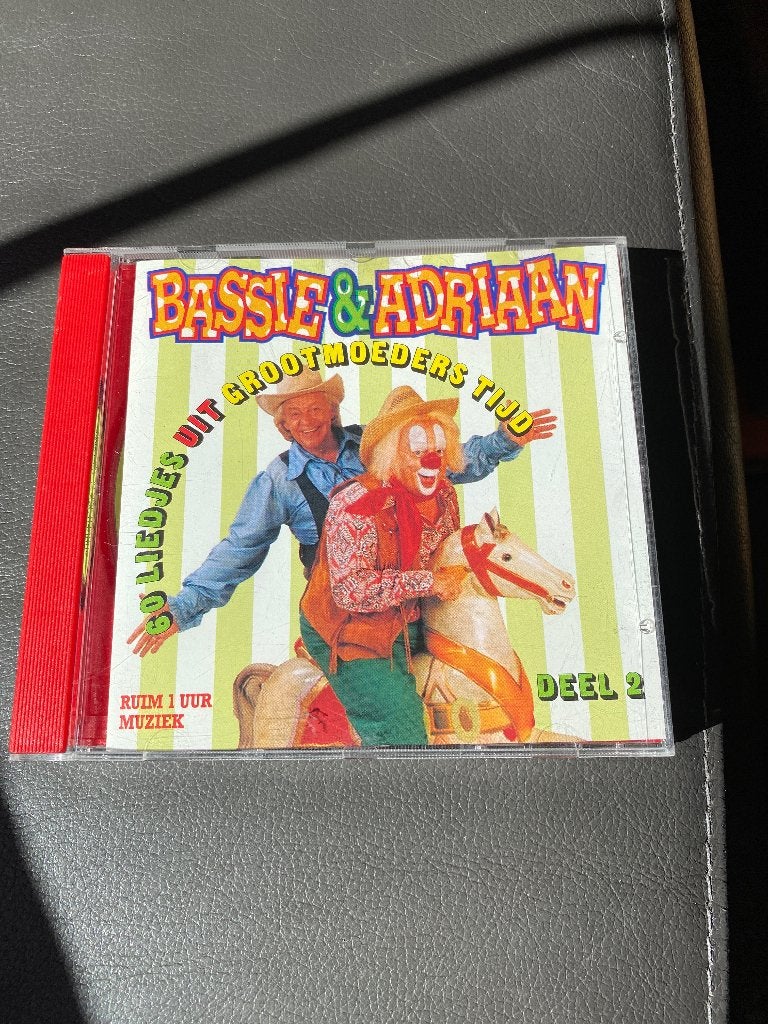 Bassie & Adriaan: 60 Liedjes uit Grootmoeders Tijd Deel 2 CD, Cd's en Dvd's, Cd's | Kinderen en Jeugd, 6 tot 9 jaar, Ophalen of Verzenden