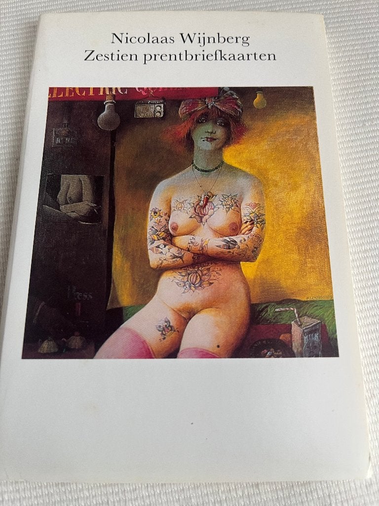 Nicolaas Wijnberg - Zestien prentbriefkaarten, Ophalen of Verzenden, 1980 tot heden, Ongelopen, Overige thema's