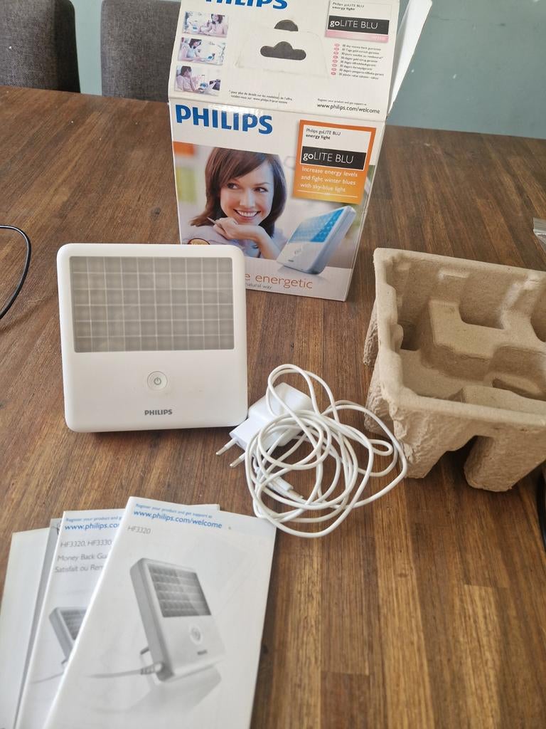 Philips goLITE BLU Energielamp - HF3320, Ophalen of Verzenden, Zo goed als nieuw, Overige typen