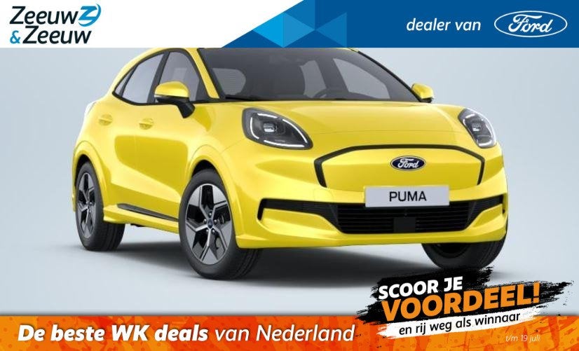 Ford Puma Gen-E 44 kWh | Vanaf Nu Te Bestellen | 376 KM WLTP, Auto's, Ford, 12 maanden, Stof, Puma, 44 kWh