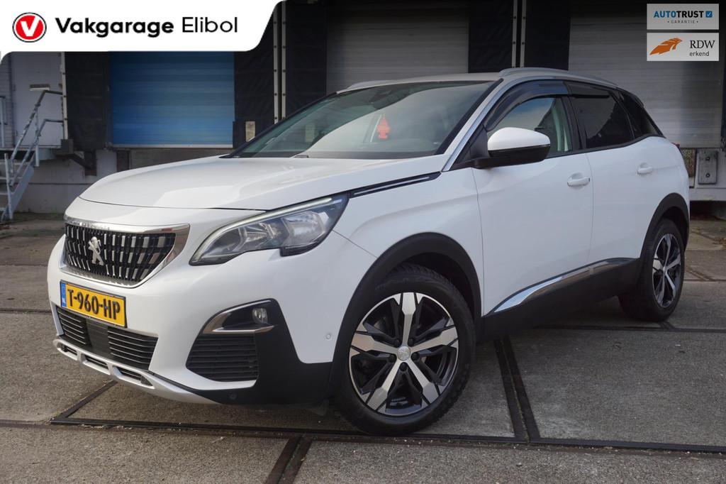 Peugeot 3008 1.6 e-THP GT Line, Auto's, Peugeot, Stof, 4 cilinders, Wit, Bedrijf
