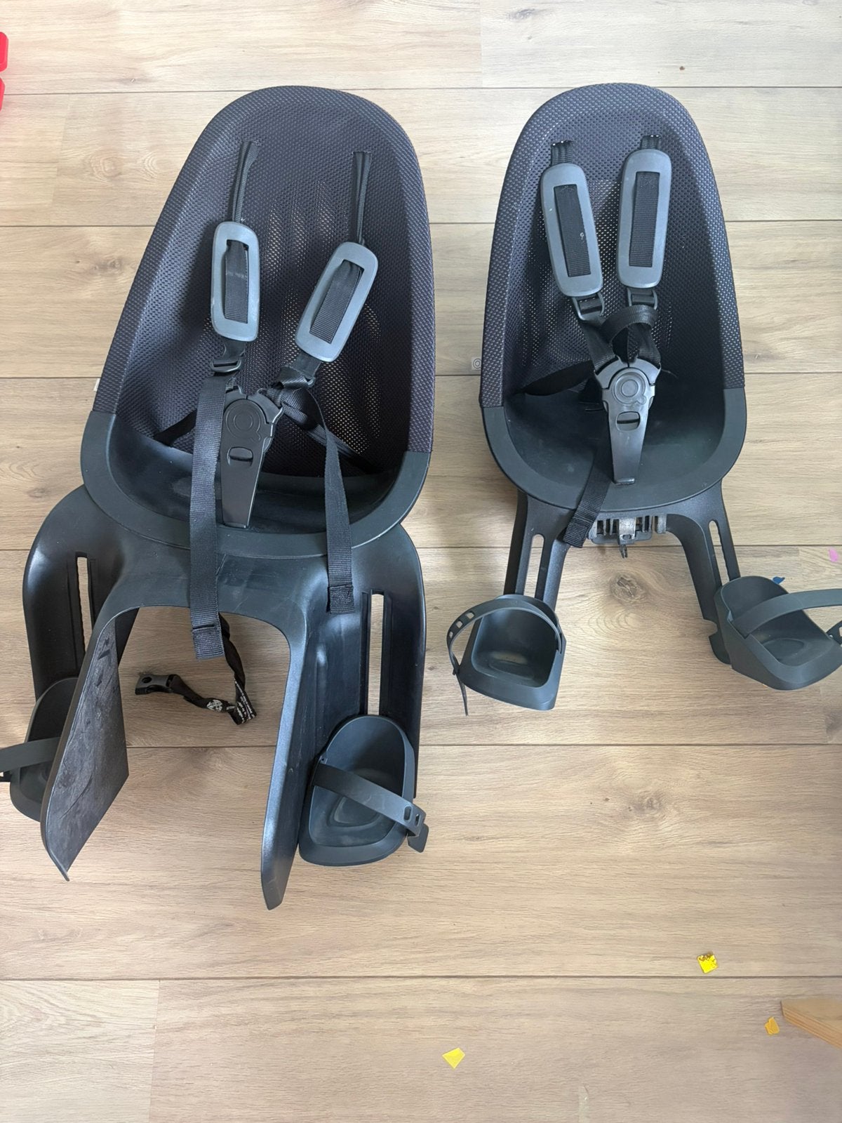Qibbel voorzitje en achterzitje, Ophalen, Achterzitje, 9 t/m 18 kg, Gebruikt