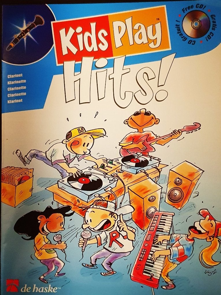 Bladmuziek / KIDS PLAY HITS KLARINET, Muziek en Instrumenten, Bladmuziek, Ophalen of Verzenden, Klarinet, Populair, Nieuw