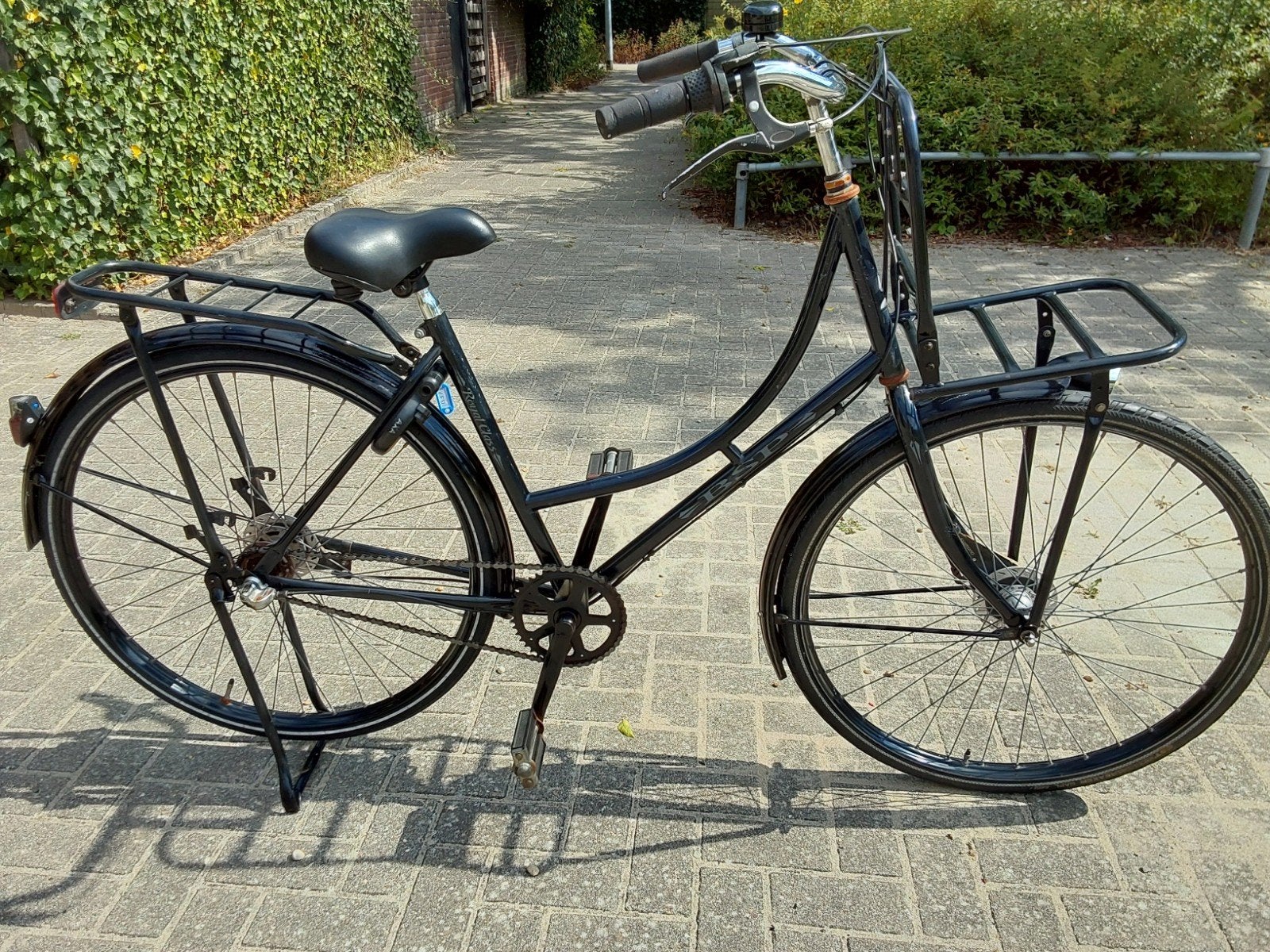 BSP Royal Class Damesfiets met voor en achterdrager, Fietsen en Brommers, Gebruikt, 47 tot 50 cm, Versnellingen, Trommelrem