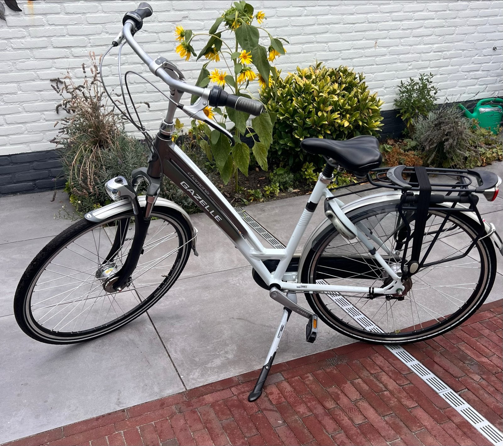 Gazelle Chamonix Damesfiets - 49 cm - 7 versnellingen, Ophalen, Gebruikt, Velgrem, 47 tot 50 cm