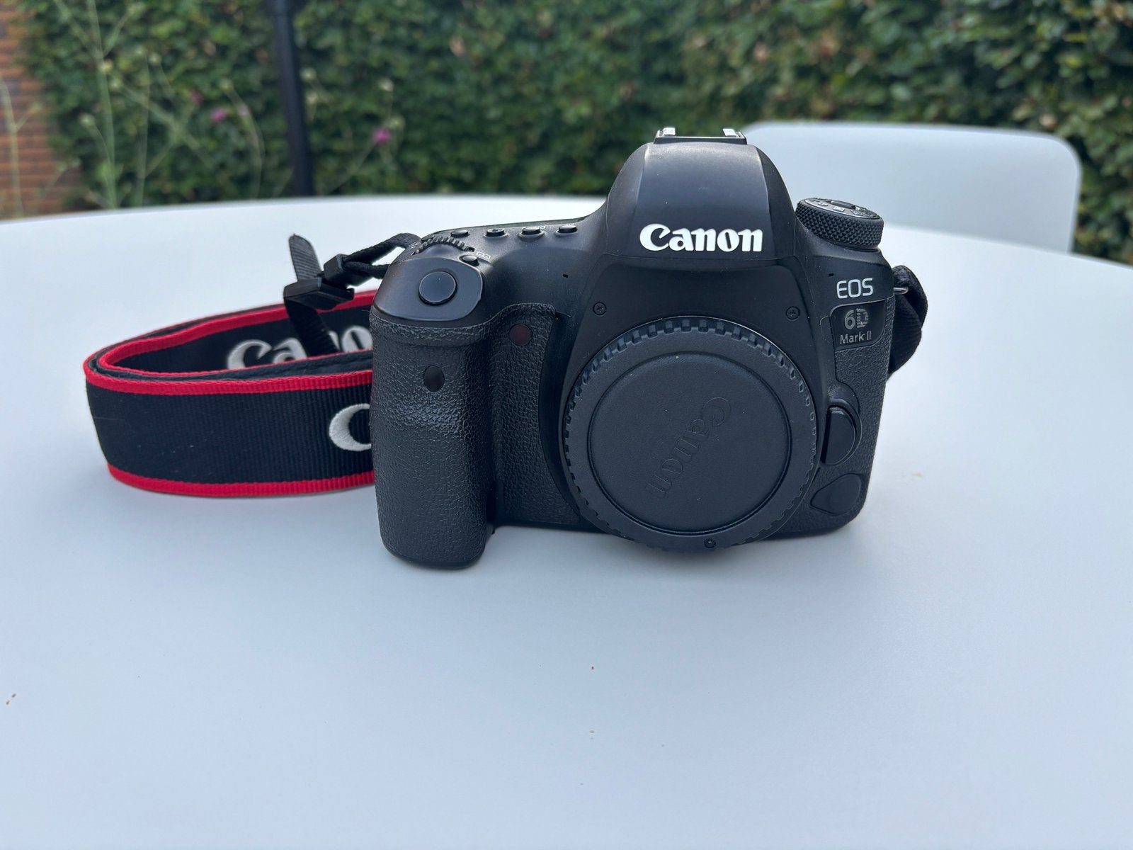 Canon EOS 6D mark II spiegelreflex camera, Audio, Tv en Foto, Fotocamera's Digitaal, Gebruikt, Spiegelreflex, Canon, Draagriem