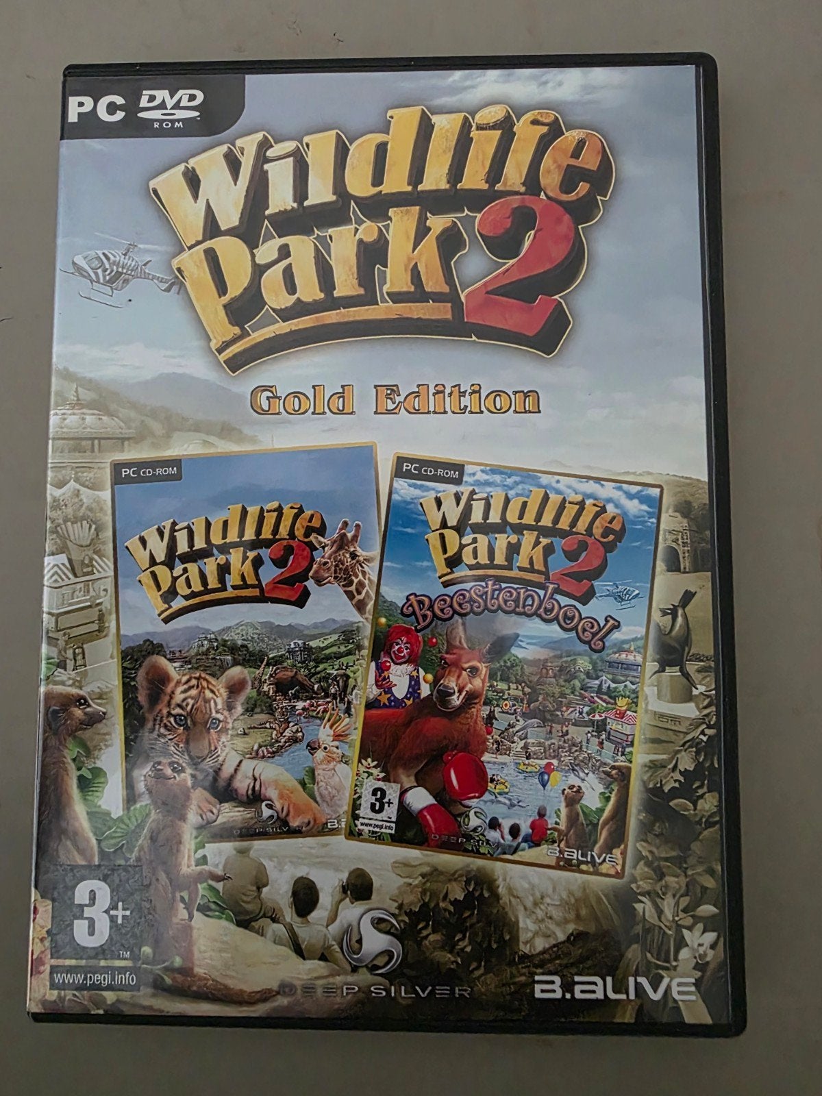 Pc game Wildlife Park 2 gold edition

Dit is jouw kans om de, Spelcomputers en Games, Games | Pc, 1 speler, Ophalen of Verzenden