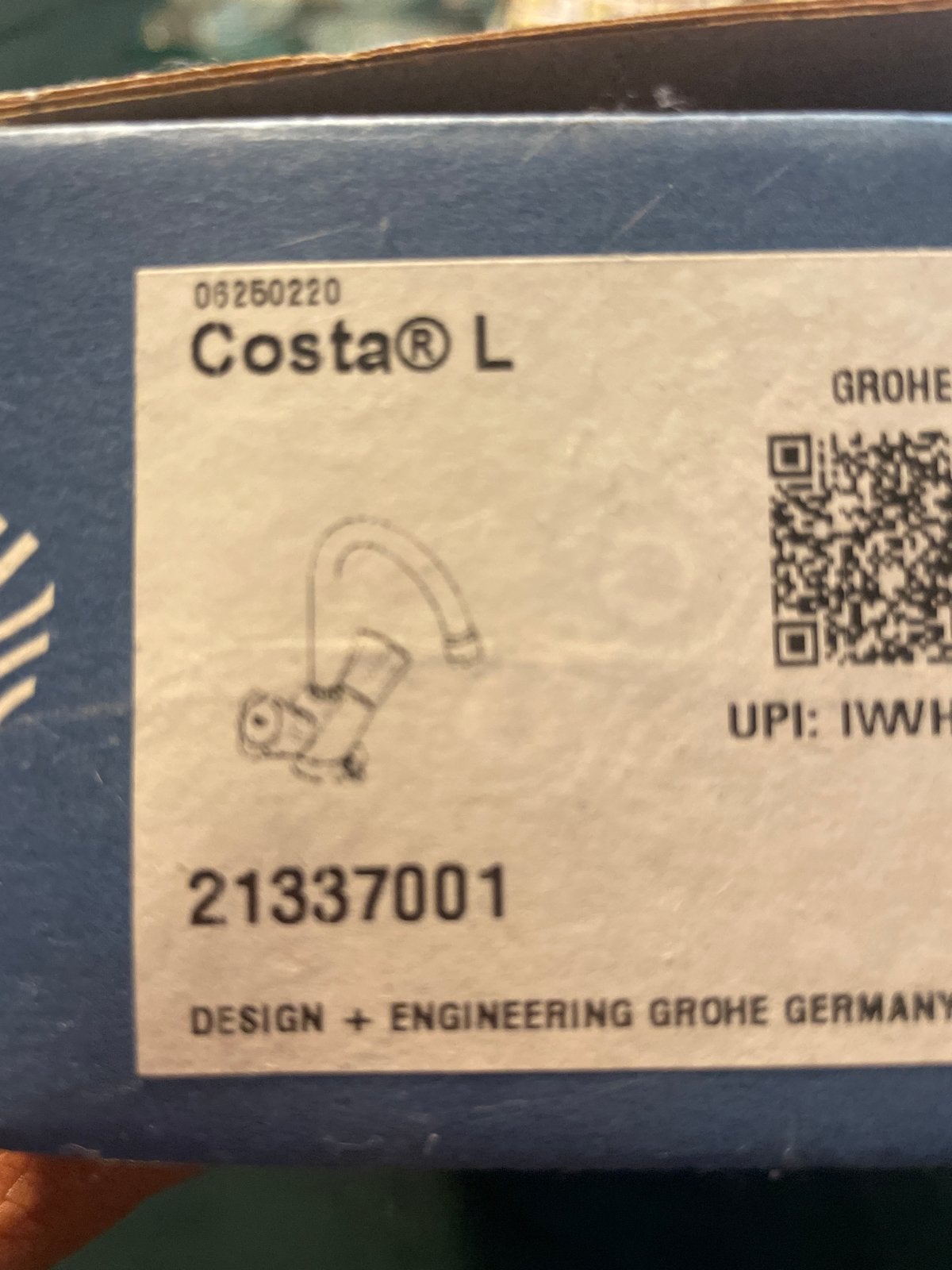 Grohe Costa L Kraan 21337001 - Nieuw in doos, Doe-het-zelf en Verbouw, Sanitair, Ophalen of Verzenden, Nieuw, Chroom, Kraan