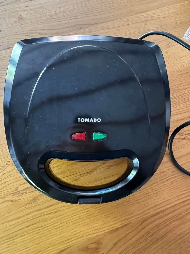 Tomaso DGM2000B grill verwisselbare platen, Ophalen of Verzenden, Zo goed als nieuw