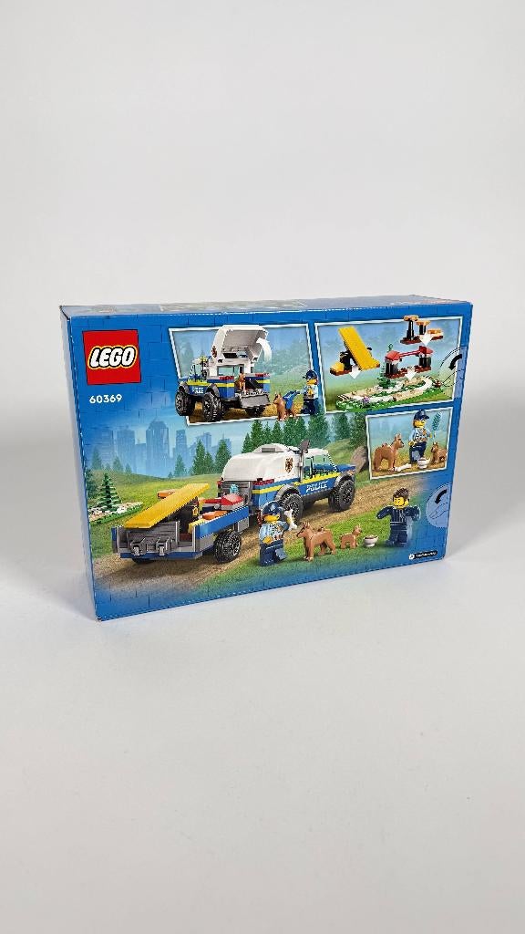 LEGO City 60369 Mobiele Politie Hondentraining – Nieuw, City, Lego, Nieuw, Ophalen of Verzenden