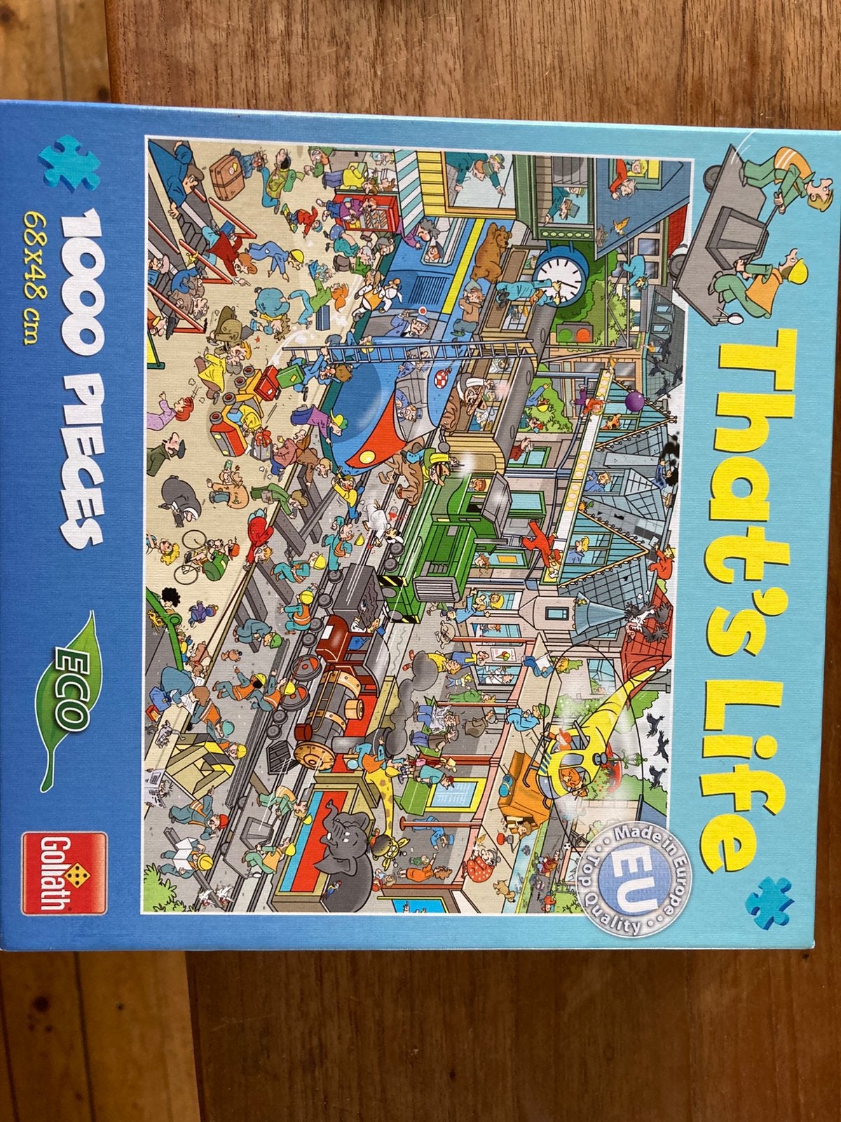 Puzzel 1000 stukjes That’s Life, Ophalen, 500 t/m 1500 stukjes, Zo goed als nieuw, Legpuzzel