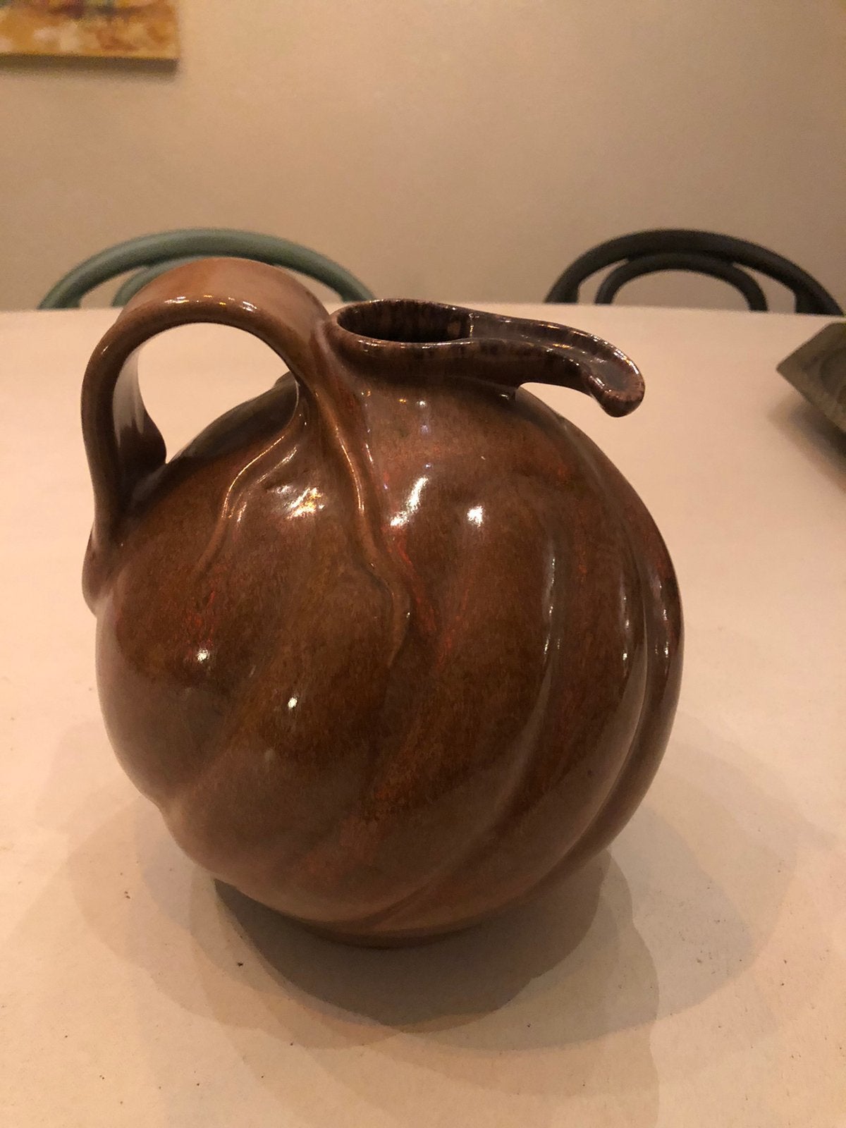 Vintage Art Nouveau vase jug, Ophalen