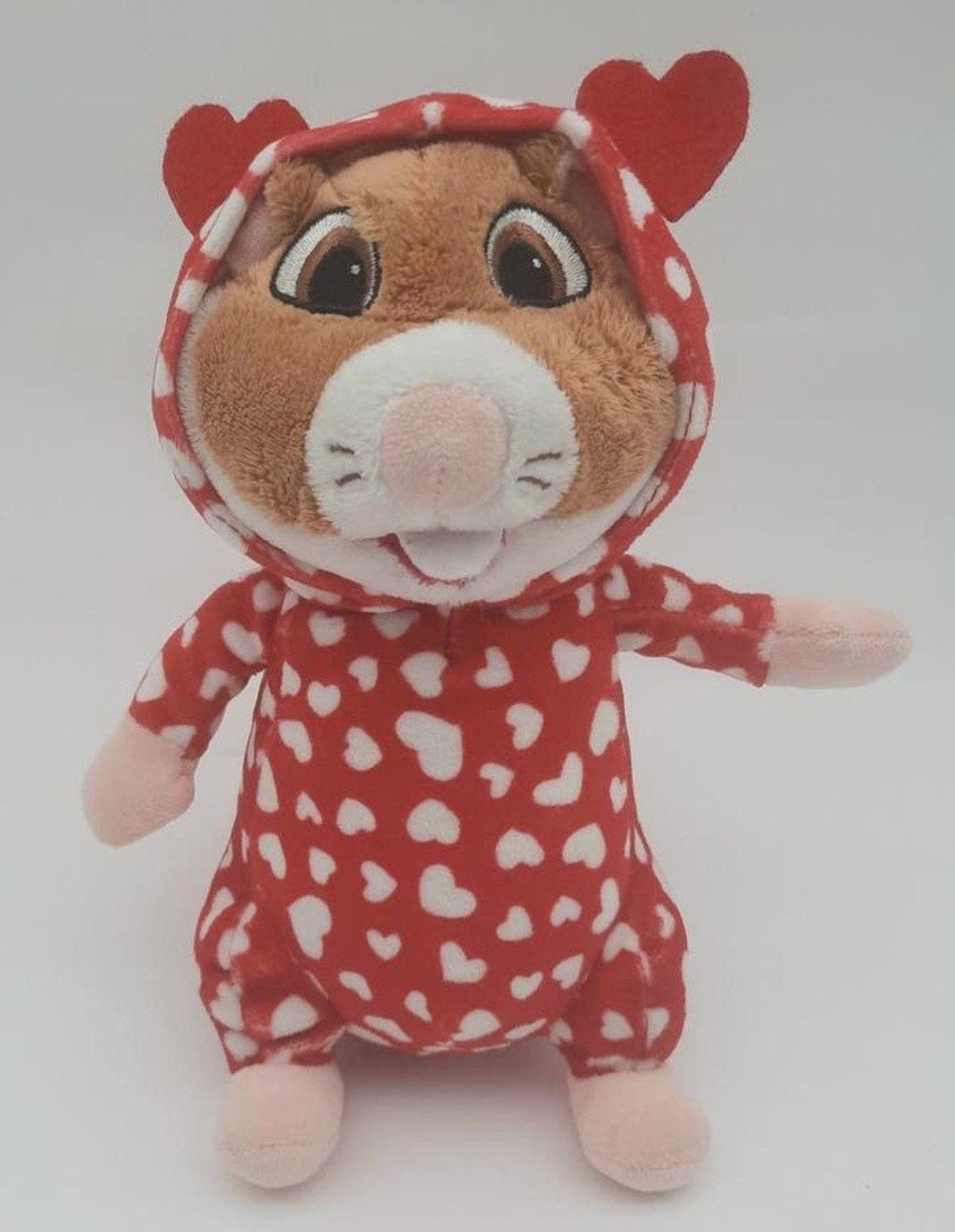 AH Valentijn Hamster hartjes onesie uit 2021, Hamster, Ophalen of Verzenden, Zo goed als nieuw, Klein (minder dan 20 cm)