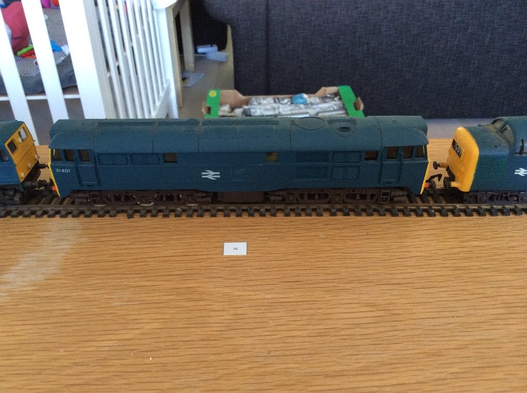 Airfix BR diesel locomotief - vintage modelspoor, Gebruikt, Ophalen of Verzenden, Roco, Gelijkstroom