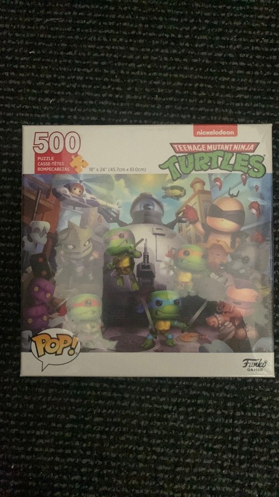 Puzzel 500 stukjes Teenage Mutant Ninja Turtles, Ophalen of Verzenden, 500 t/m 1500 stukjes, Nieuw