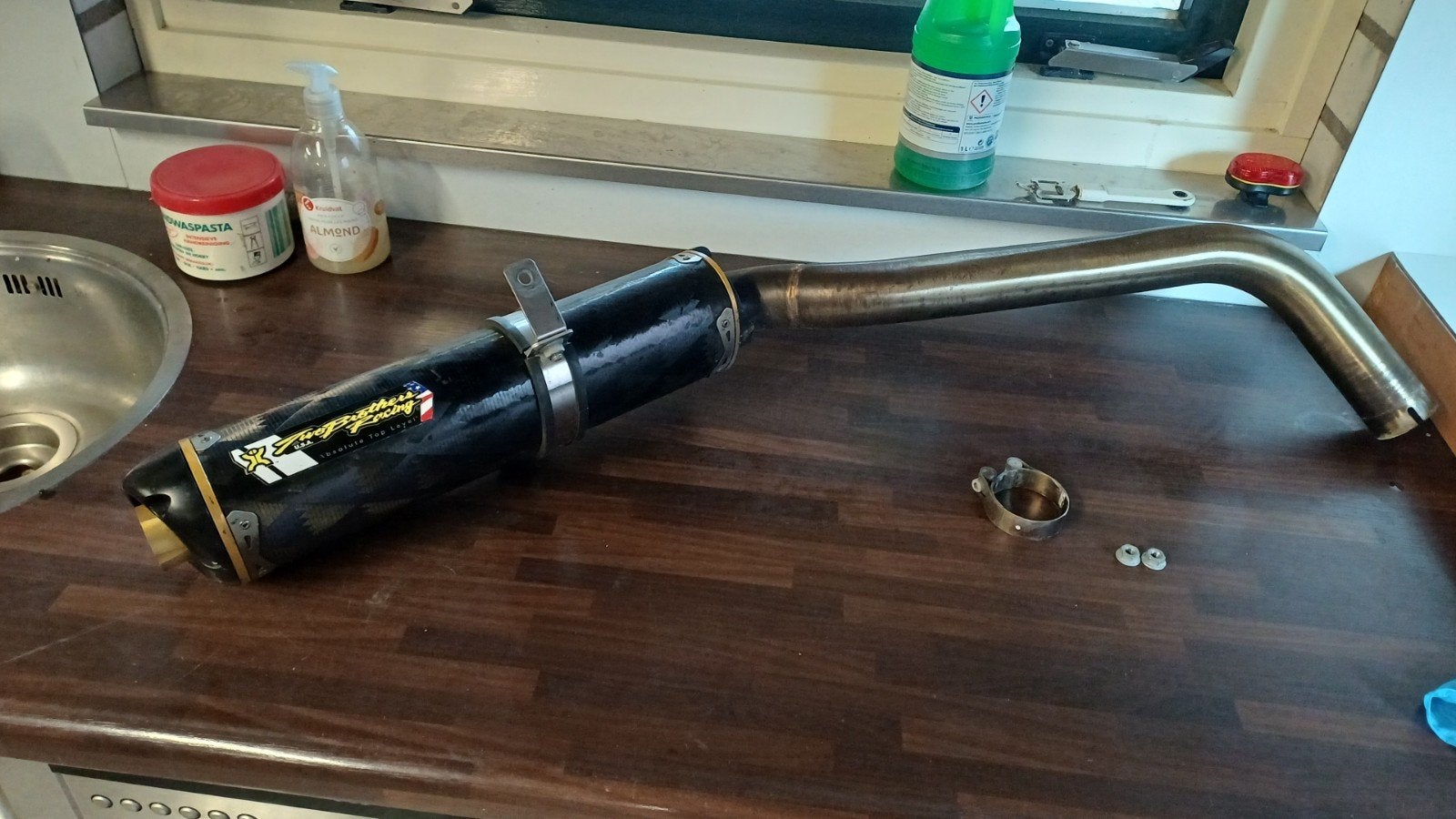 Two Brothers demper CBR 600 RR 2005-2006, Ophalen, Gebruikt