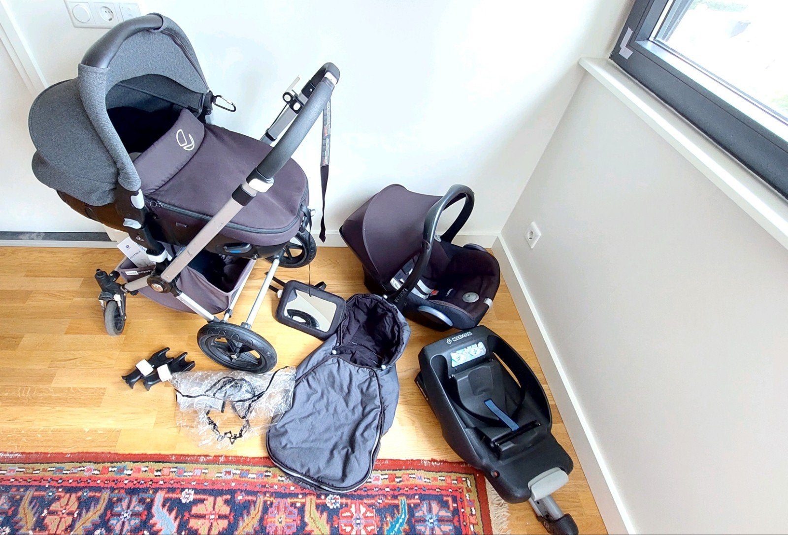 Jané Matrix Light 2 Combiwagen met Maxi-Cosi en accessoires, Kinderen en Baby's, Ophalen, Gebruikt