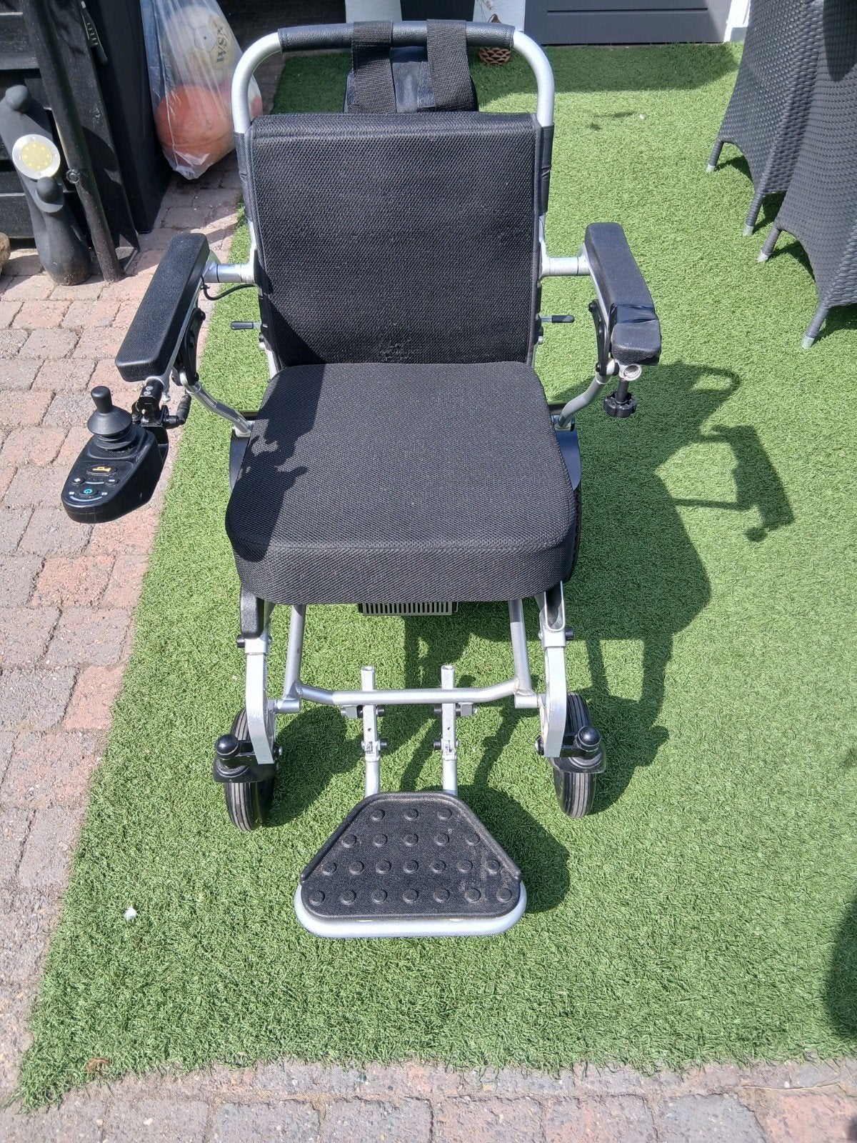 te koop zgan electrische Rolstoel, Diversen, Ophalen, Inklapbaar, Zo goed als nieuw, Elektrische rolstoel