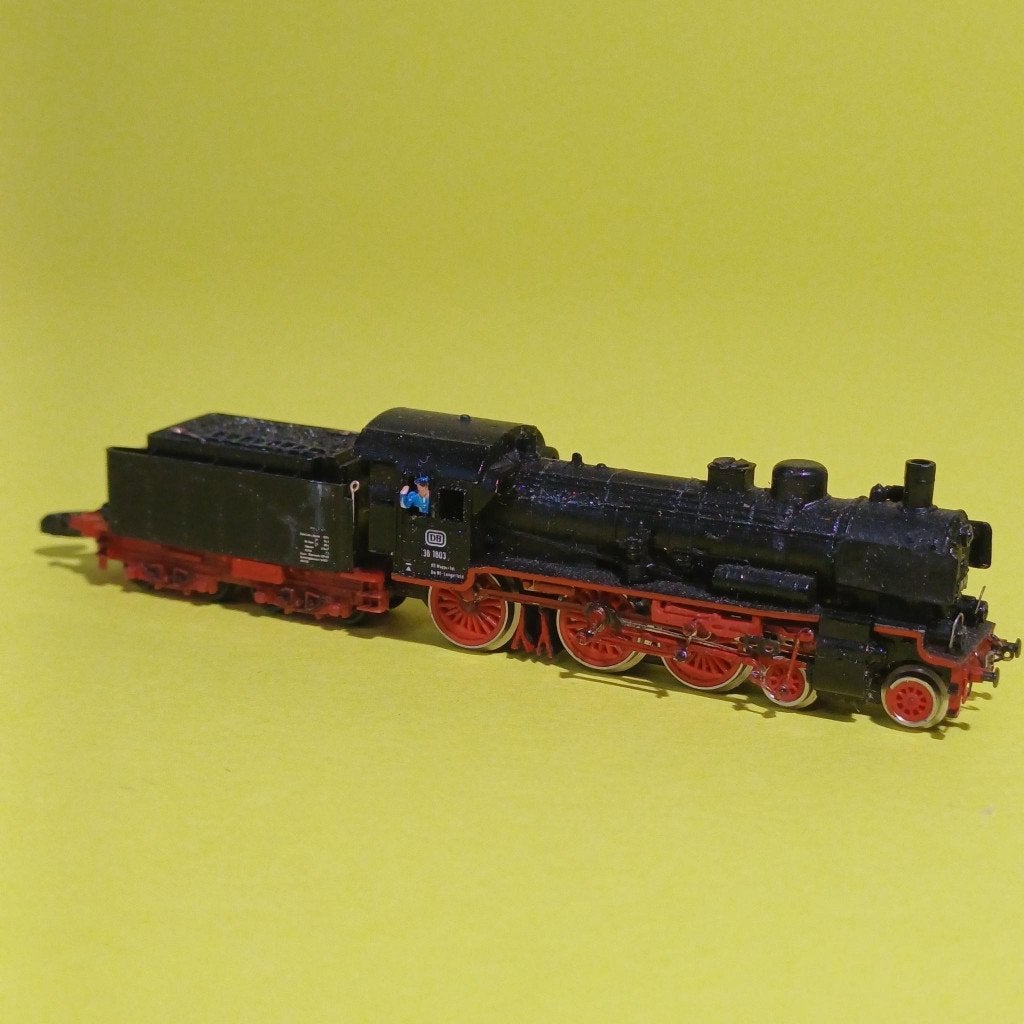 Märklin 8899 BR38 van de Deutsche Bundesbahn, Ophalen, Zo goed als nieuw, Analoog, Märklin