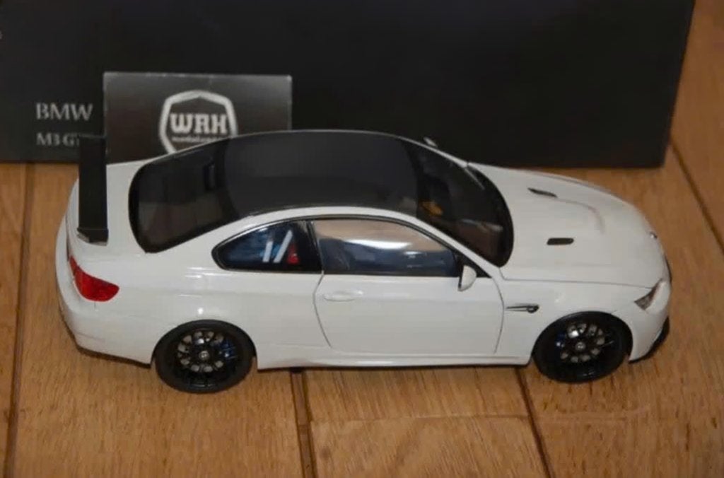 1:18 BMW M3 E92 GTS white Kyosho open in box WRH, Verzenden, Zo goed als nieuw, Auto, Kyosho