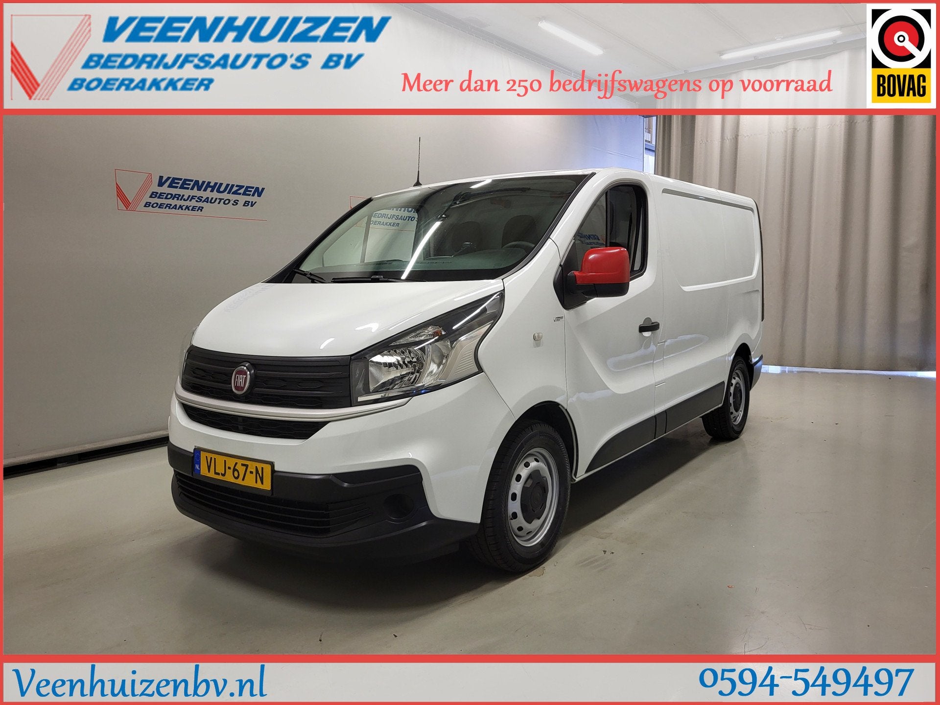 Fiat Talento 2.0MultiJet 146pk Euro 6! (bj 2021), Voorwielaandrijving, 145 pk, Gebruikt, 4 cilinders