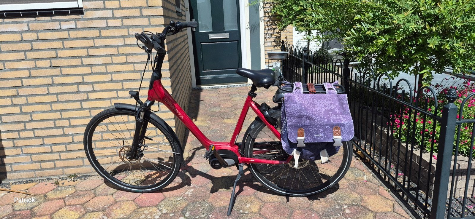 Mooie rode dames fiets merk Sparta, 3 jaar oud, Fietsen en Brommers, Fietsen | Tandems, Ophalen, Minder dan 10 versnellingen, Sparta