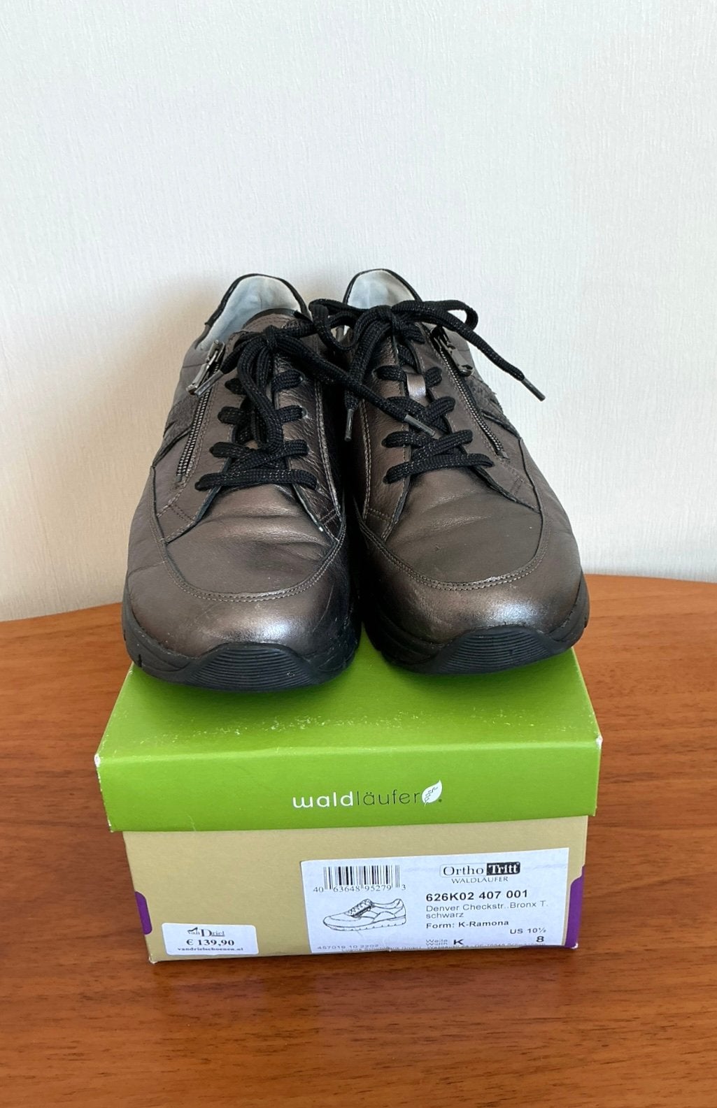 Waldläufer Sneakers Ramona Wijdte K maat 42 als nieuw €50,00, Ophalen of Verzenden, Zo goed als nieuw, Grijs, Sneakers of Gympen