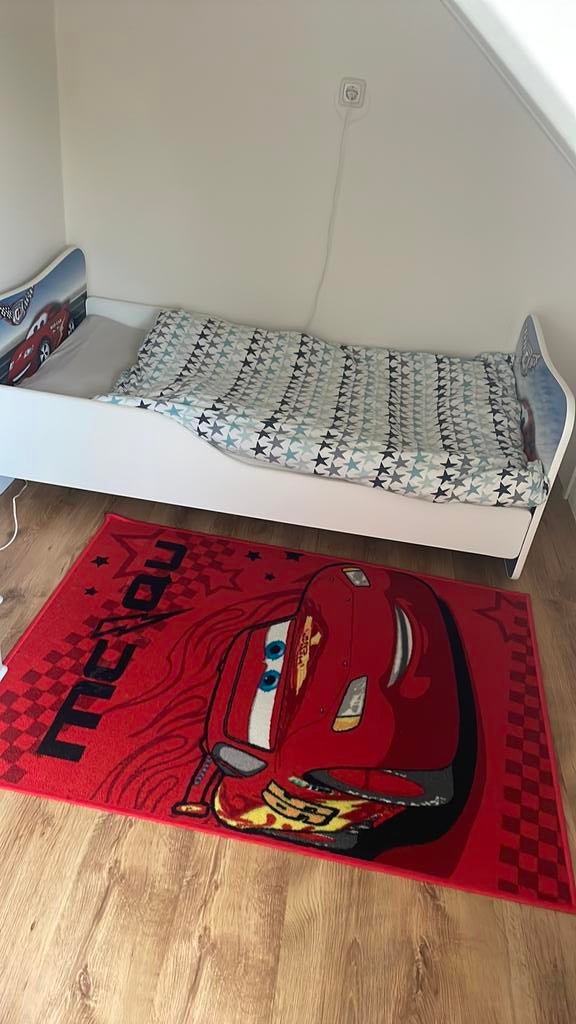 Kinderbed, Kinderen en Baby's, Ophalen, Gebruikt, 70 tot 85 cm, 140 tot 160 cm