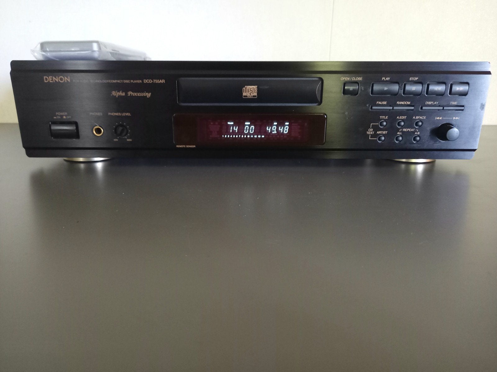 DENON DCD 755AR ALPHA-PROCESSING 2X BURR-BROWN DACS + A.B., Audio, Tv en Foto, Ophalen of Verzenden, Gebruikt, Overige merken