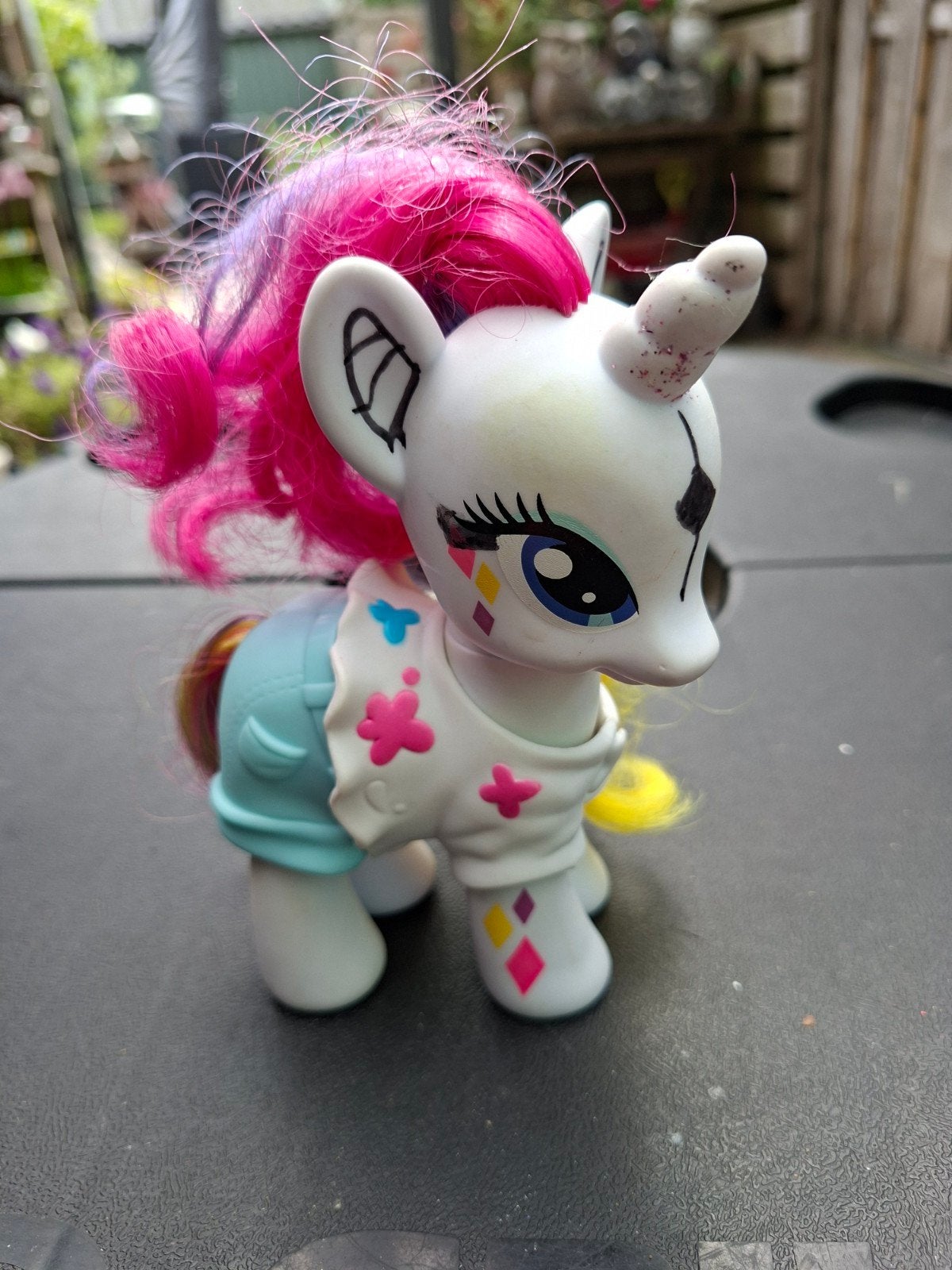 My Little Pony Eenhoorn Figuur met Kleding, Ophalen of Verzenden, Gebruikt, Overige typen