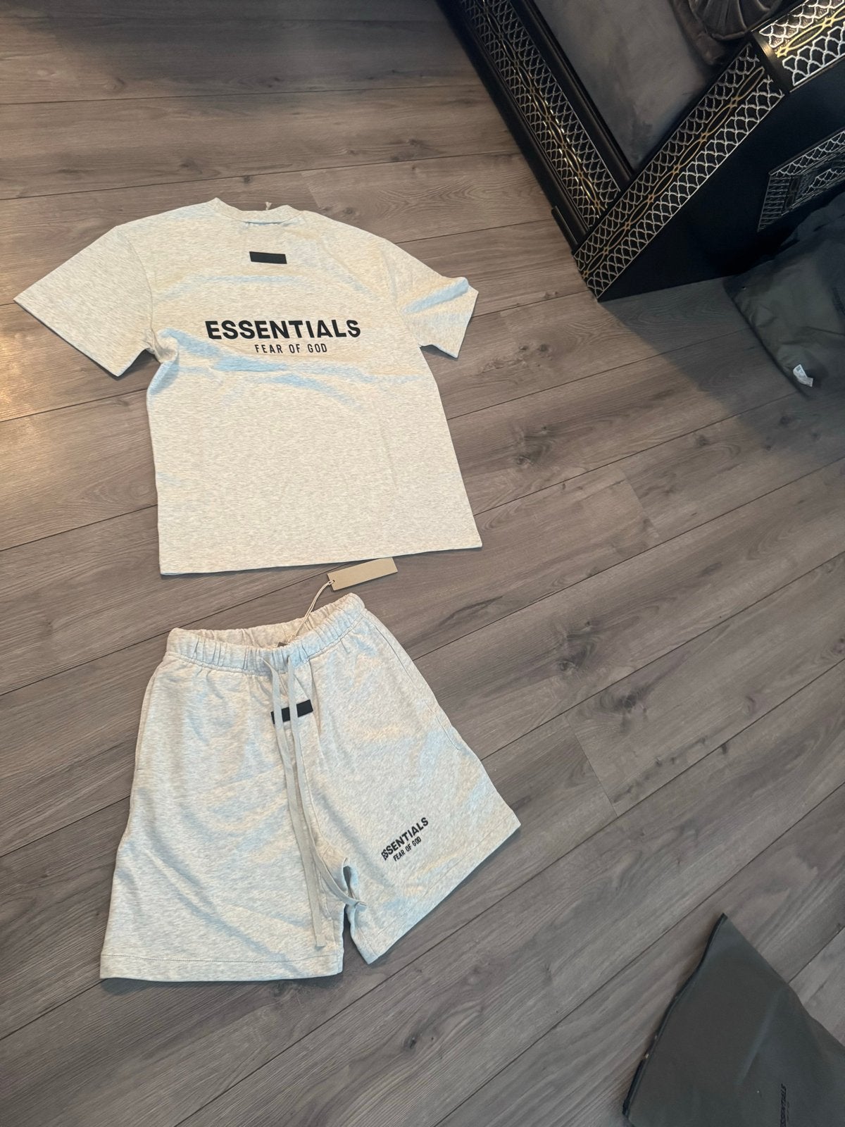 Essentials Fear of God T-shirt & Short Set, Ophalen of Verzenden, Nieuw, Overige maten, Grijs