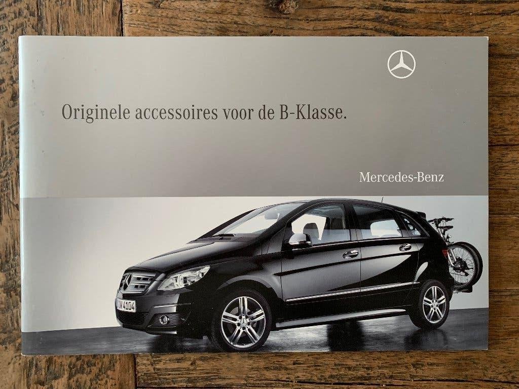 Folder brochure Mercedes-Benz B-klasse Accessoires W245 2008, Nieuw, Mercedes-Benz, Mercedes, Ophalen of Verzenden
