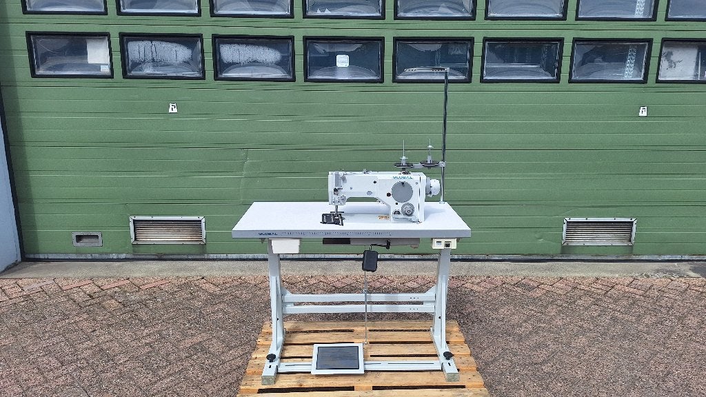 Global naaimachine ZZ1567 op tafel, Gebruikt, Naaimachine, Industrieel, Industriepark 2a 9351PA Leek