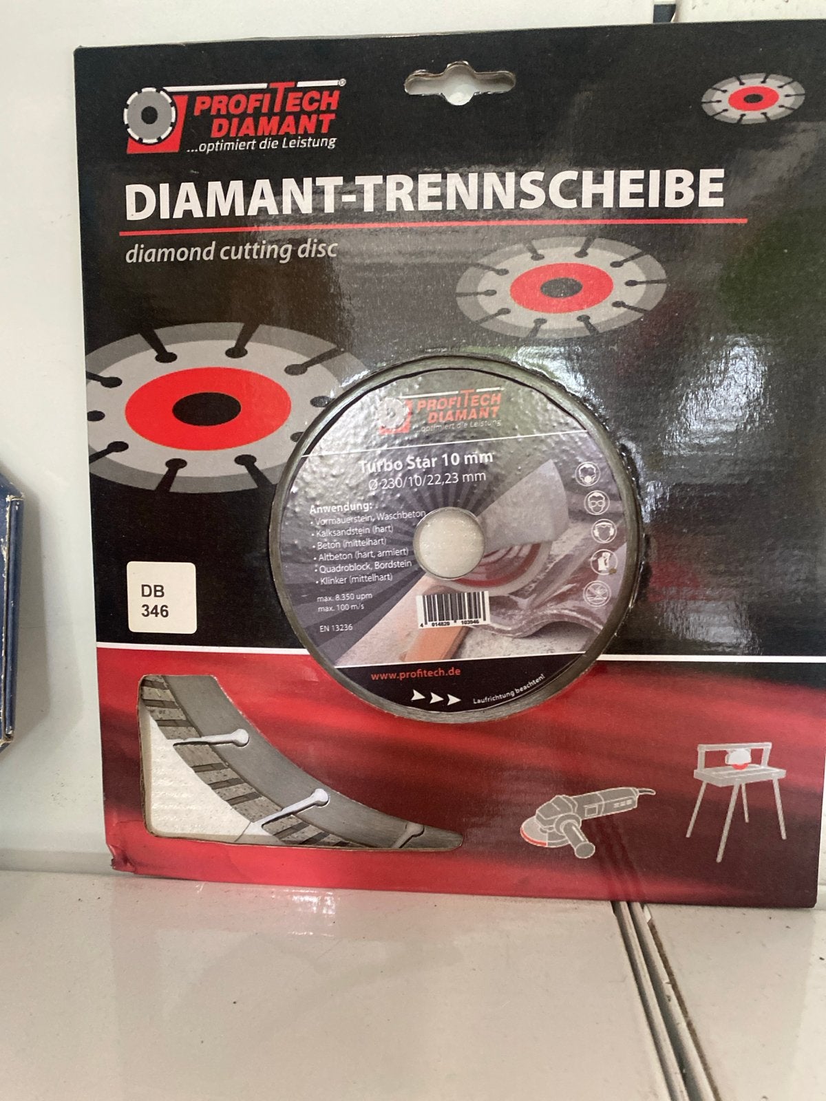 Nieuwe ProfiTech Diamant Doorslijpschijf - Turbo Star 10mm, Ophalen of Verzenden, Nieuw