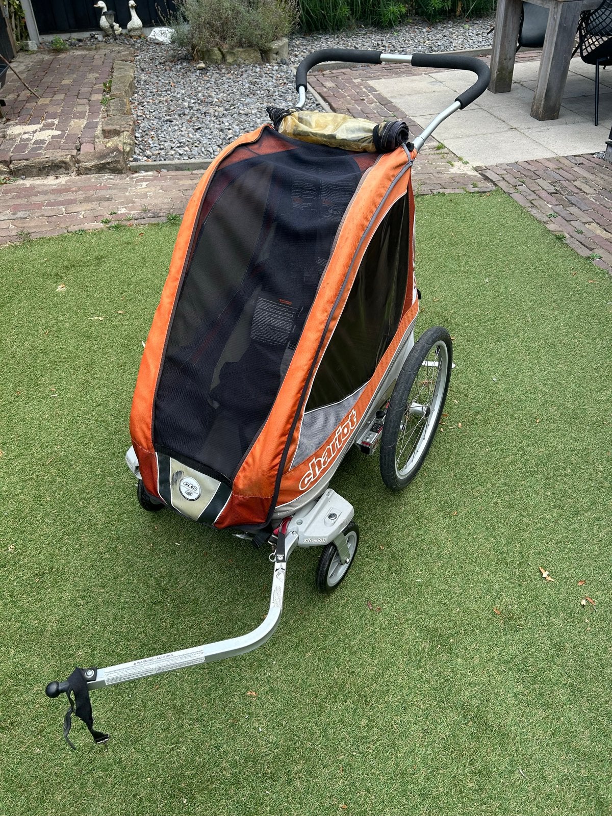 Thule Chariot Corsaire 1 fietskar incl babysling, Ophalen, Gebruikt, Opvouwbaar, 20 tot 40 kg