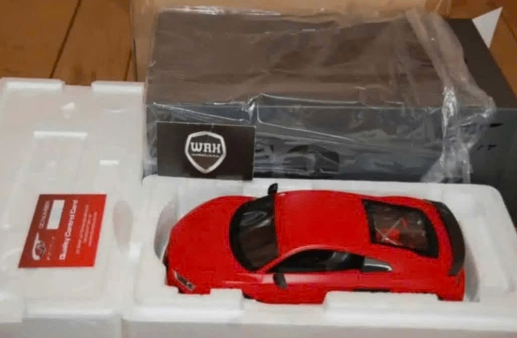 1:18 AUDI R8 COUPE ABT red GT spirit GT282 in doos WRH, Verzenden, Zo goed als nieuw, Auto, Overige merken