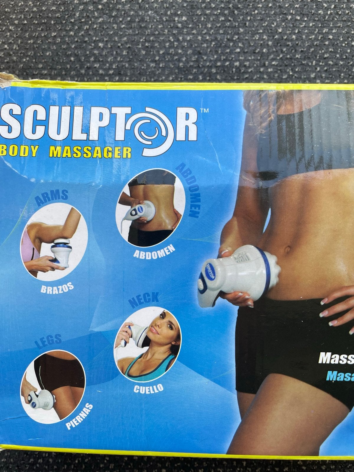 Sculptor body massager, draagbaar massageapparaat, Ophalen of Verzenden, Zo goed als nieuw, Apparaat