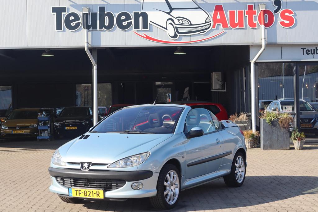 Peugeot 206 2.0-16V GTI Climate control, Elektrisch cabrio d, 135 pk, Gebruikt, 4 cilinders, 4 stoelen
