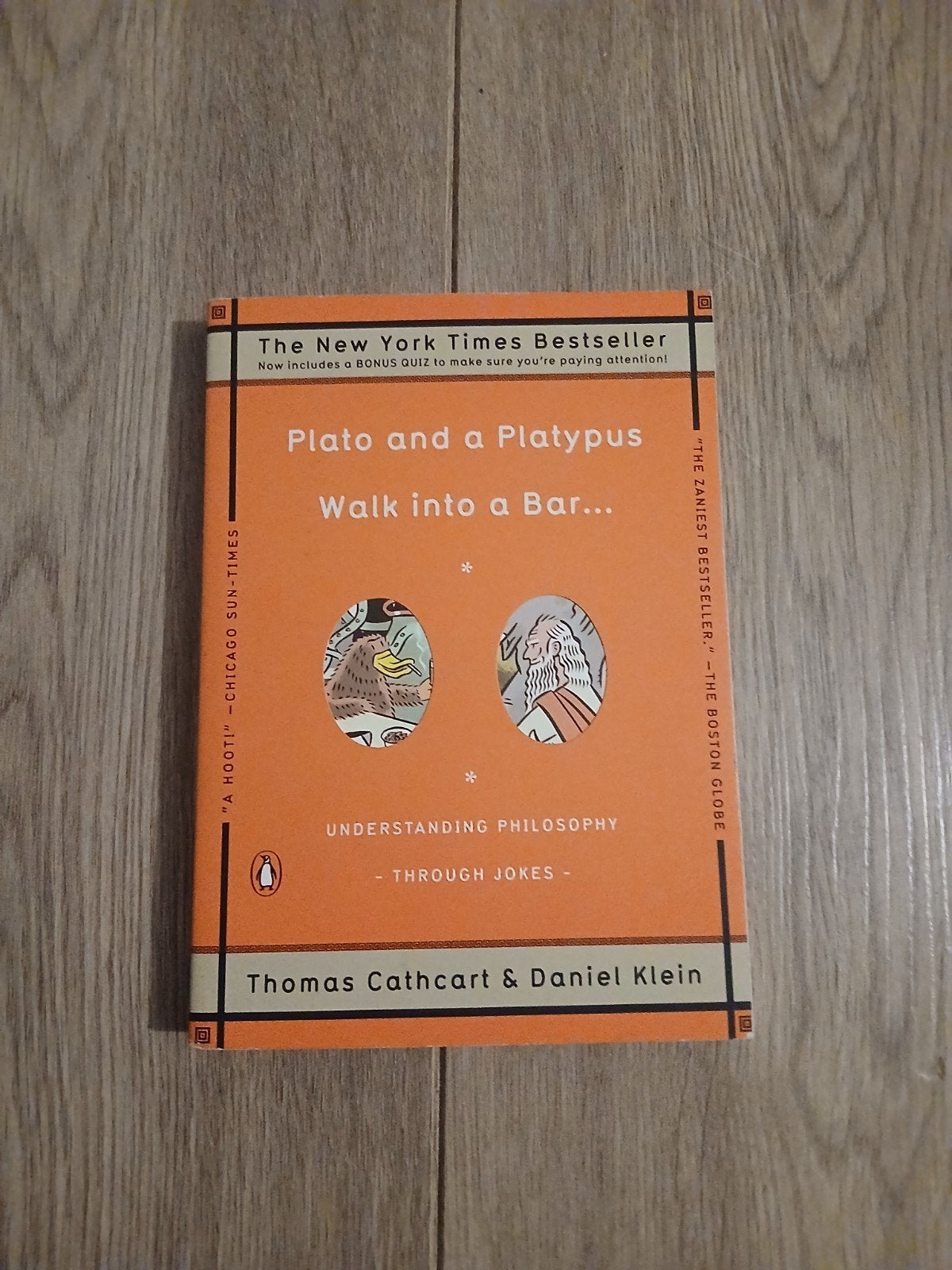 Plato and a Platypus Walk into a Bar . . . (English), Boeken, Ophalen of Verzenden, Zo goed als nieuw, Thomas Cathcart, Daniel Klein