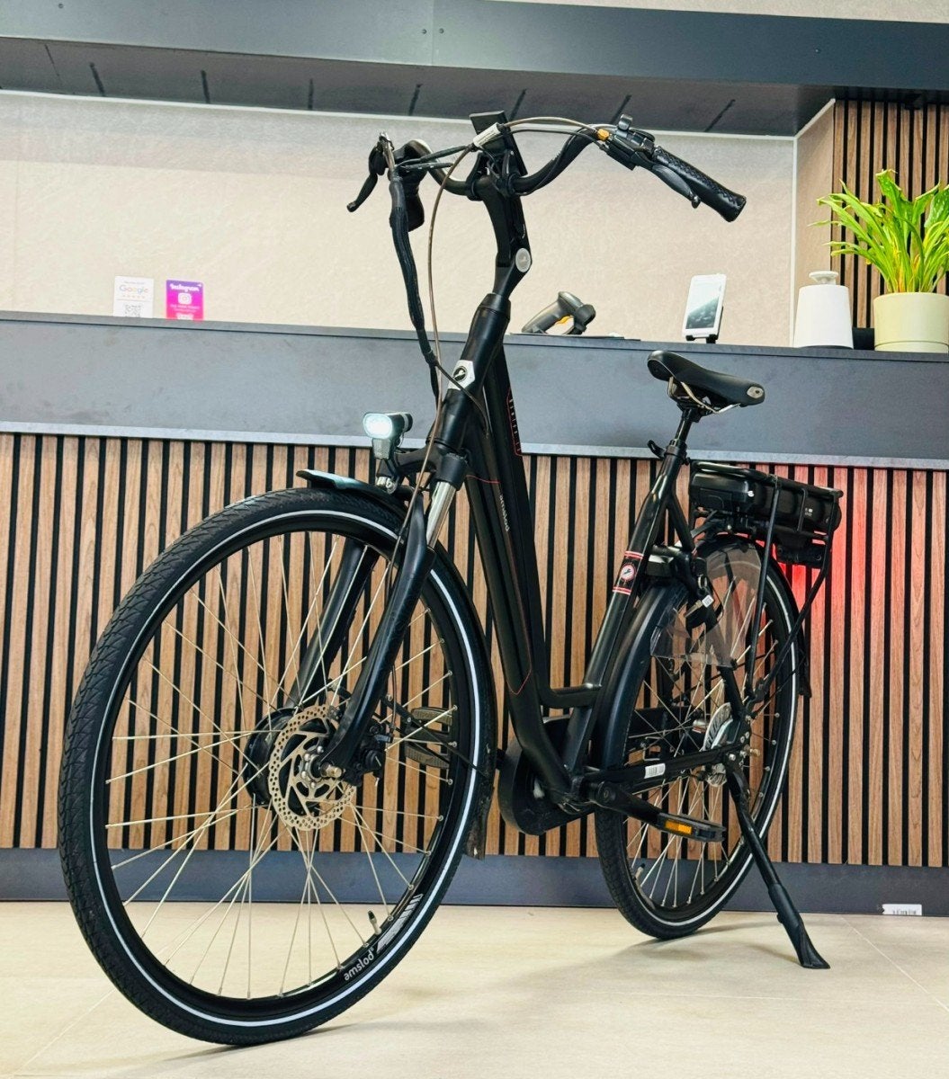 Amslod Newton LX Elektrische Fiets Dames Zwart 58cm, Fietsen en Brommers, Gebruikt, -, -, -