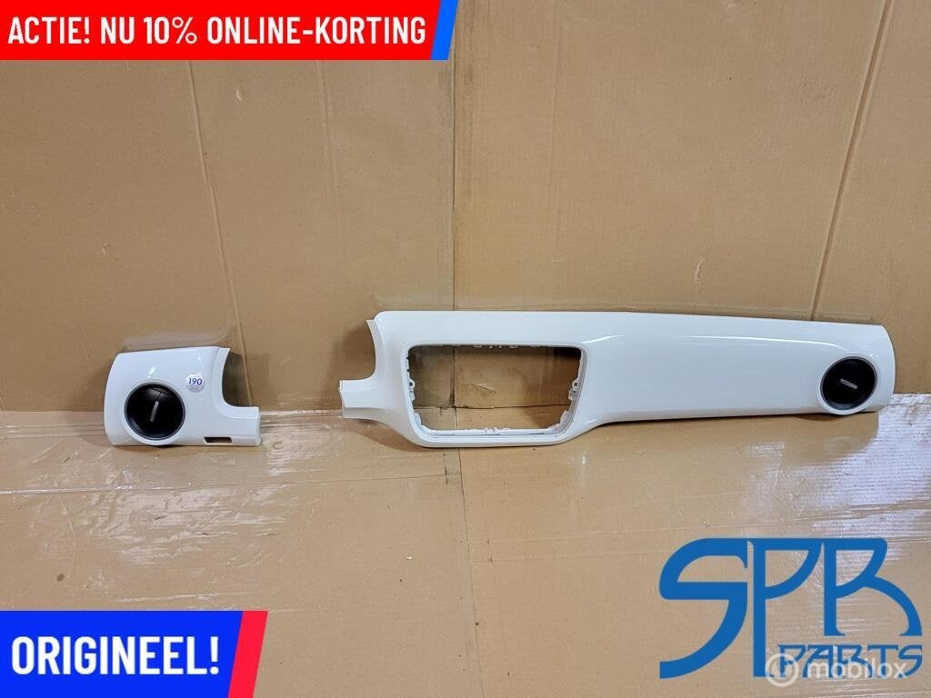 DASHBOARD SIERLIJSTEN SET WIT VW UP! E-UP VENTILATIEROOSTERS, Auto-onderdelen, Gebruikt, VOLKSWAGEN, Volkswagen, Ophalen of Verzenden