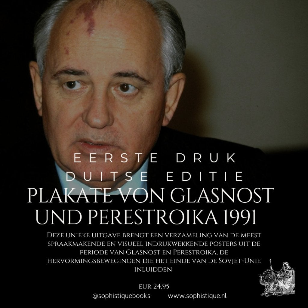Eerste druk DE Plakate von Glasnost und Perestroika 1991, Ophalen of Verzenden, Zo goed als nieuw